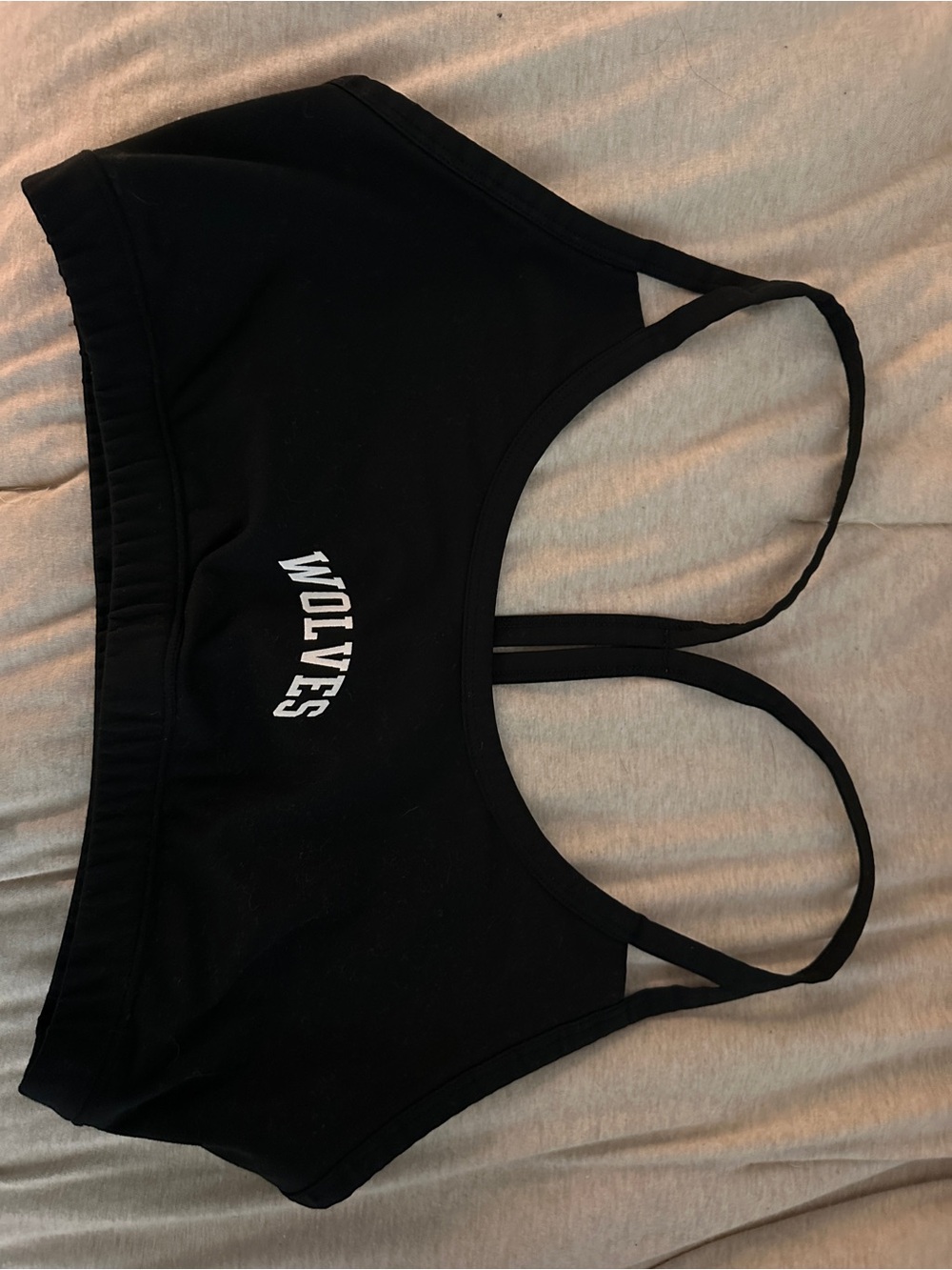 Darc Sport Black 'Wolves' Sports Bra